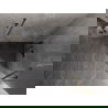Mexen Lunar fünfeckige Duschkabine mit rechter Tür 90 x 90 cm, transparent, gebürstetes Gun Gray - 831-090P-090L-66-00-P