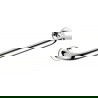 Mexen corrimano a parete 35 cm, cromo - 70101630-00
