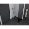Mexen Pretoria 80 x 100 cm Pivot Shower Enclosure, Graphite, Chrome - 852-080-100-01-40