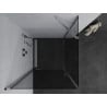 Mexen Pretoria shower enclosure hinged 70 x 70 cm, graphite, chrome - 852-070-070-01-40
