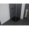 Mexen Pretoria shower enclosure hinged 80 x 80 cm, graphite, chrome - 852-080-080-01-40