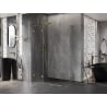 Mexen Lunar L Duo cabine de douche pliante 85 x 80 cm, transparent, or - 834L-085L-080P-50-00