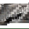 Mexen Lunar L Duo draaideur douchecabine 115 x 100 cm, transparant, goud - 834L-115L-100P-50-00