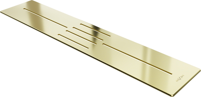 Mexen Toro Verdeck fir Duschbecken 100-120 cm, gëllen - 43910050