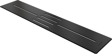 Mexen Toro douchebakafdekking 100-120 cm, zwart - 43910070