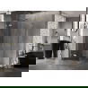 Mexen Lunar L Duo draaideur douchecabine 115 x 115 cm, transparant, goud - 834L-115L-115P-50-00