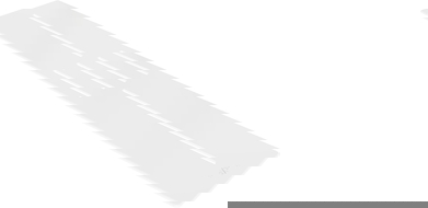 Mexen Toro douchebak afwerking 130-160 cm, wit - 43920020