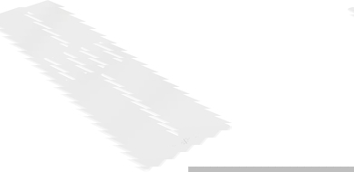 Mexen Toro mascarilla para plato de ducha 130-160 cm, blanca - 43920020