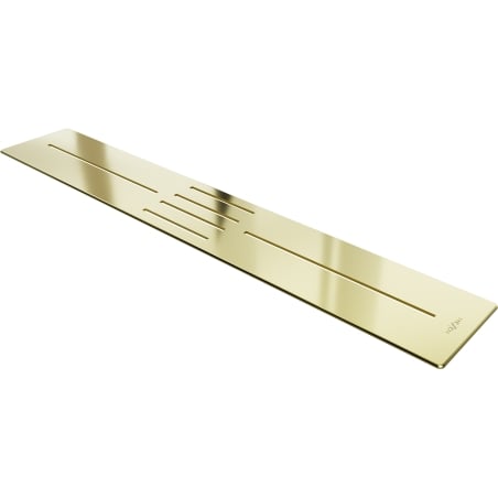 Mexen Toro Verkleidung für Duschwanne 130-160 cm, gold - 43920050