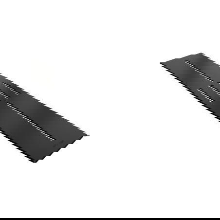 Mexen Toro obloga za tuš kad 130-160 cm, črna - 43920070