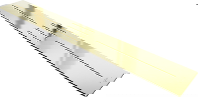 Mexen Toro Duschwannenschürze 170-200 cm, golden - 43930050