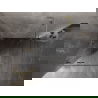 Mexen Lunar L Duo draaideur douchecabine 70 x 70 cm, transparant, geborsteld goud - 834L-070L-070P-55-00