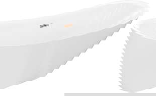 Mexen Lotos fristående badkar 140 x 75 cm, vit, överfyllnad roséguld - 52051407700-60