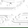 Mexen Lotos vrijstaande badkuip 140 x 75 cm, wit/zwart, witte overloop - 52051407775-20