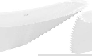 Mexen Lotos banheira independente 150 x 75 cm, branca, com transbordo branco - 52051507700-20