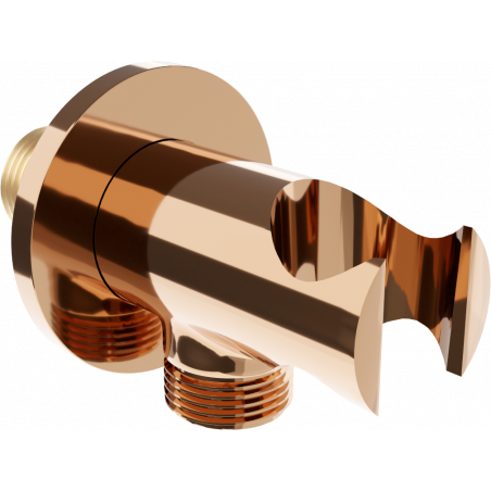 Mexen Kai angled connection, rose gold - 79301-60