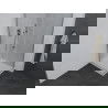 Mexen Pretoria douchecabine draaibaar 90 x 90 cm, transparant, chroom + Flat douchebak - 852-090-090-01-00-4010