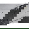 Mexen Pretoria douchecabine scharnierend 80 x 100 cm, transparant, chroom + Flat douchebak - 852-080-100-01-00-4010