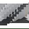 Mexen Pretoria douchecabine zwenkbaar 100 x 90 cm, transparant, chroom + vlakke douchebak - 852-100-090-01-00-4010