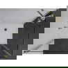 Mexen Pretoria douchecabine zwaaiend 70 x 90 cm, transparant, goud + douchebak Flat - 852-070-090-50-00-4010