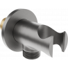 Mexen Kai raccord d'angle, gris canon brossé - 79301-66