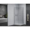 Mexen Pretoria Διπλή καμπίνα ντους με ανοιγόμενες πόρτες 70 x 70 εκ., διαφανής,