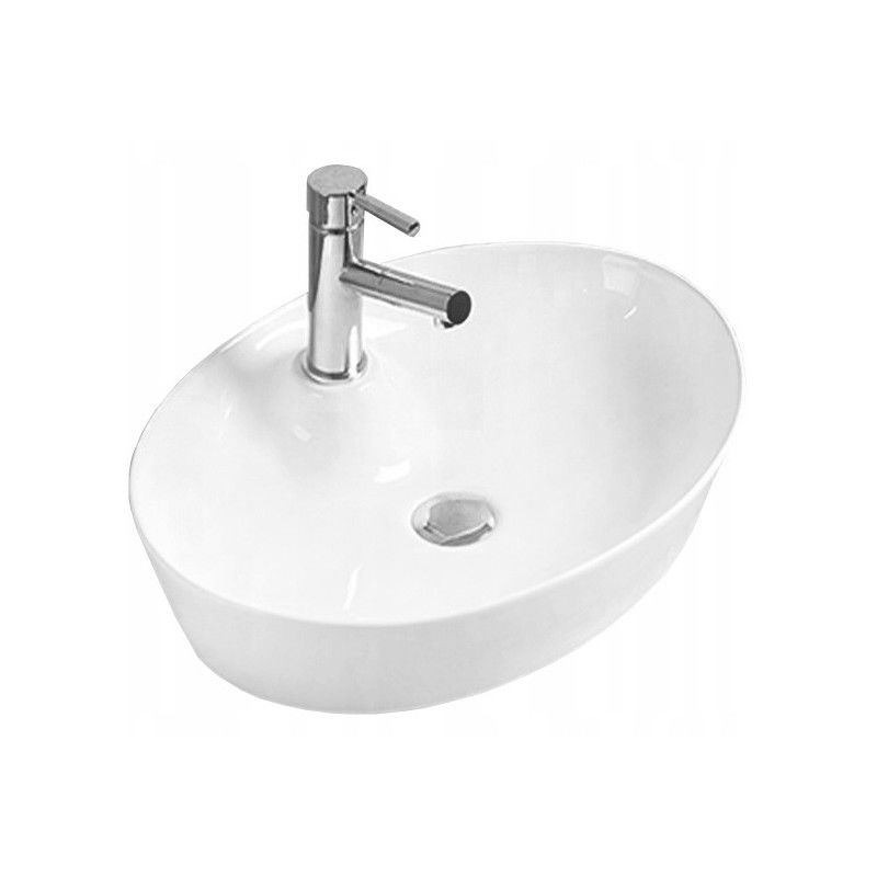 Mexen Aida virsmas izlietne 55 x 40 cm, balta - 21205500