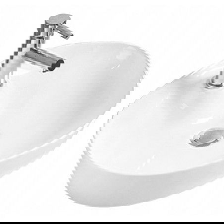 Mexen Aida lavabo da appoggio 55 x 40 cm, bianco - 21205500