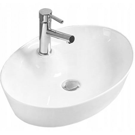 Mexen Aida opzetwastafel 55 x 40 cm, wit - 21205500