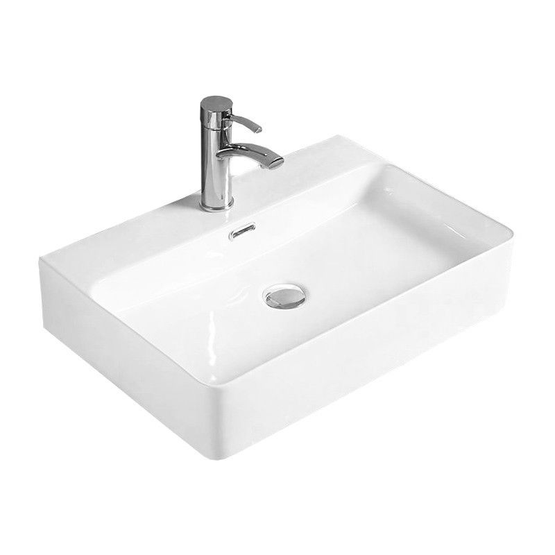 Mexen Lara umivalnik nadpultni 60 x 42 cm, bel - 21166000