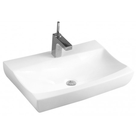 Mexen Sally countertop sink 62 x 40 cm, white - 21076200