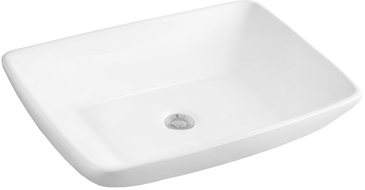 Mexen Ana lavabo sobre encimera 59 x 44 cm, blanco - 21095900