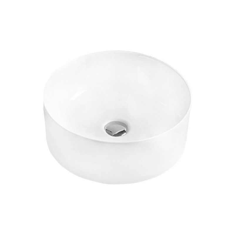 Mexen Tina wastafel opbouw 41x41 cm, wit - 21144100