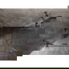 Mexen Lunar Duo cabine de douche pivotante 115 x 90 cm, transparent, gris canon brossé - 834-115L-090P-66-00