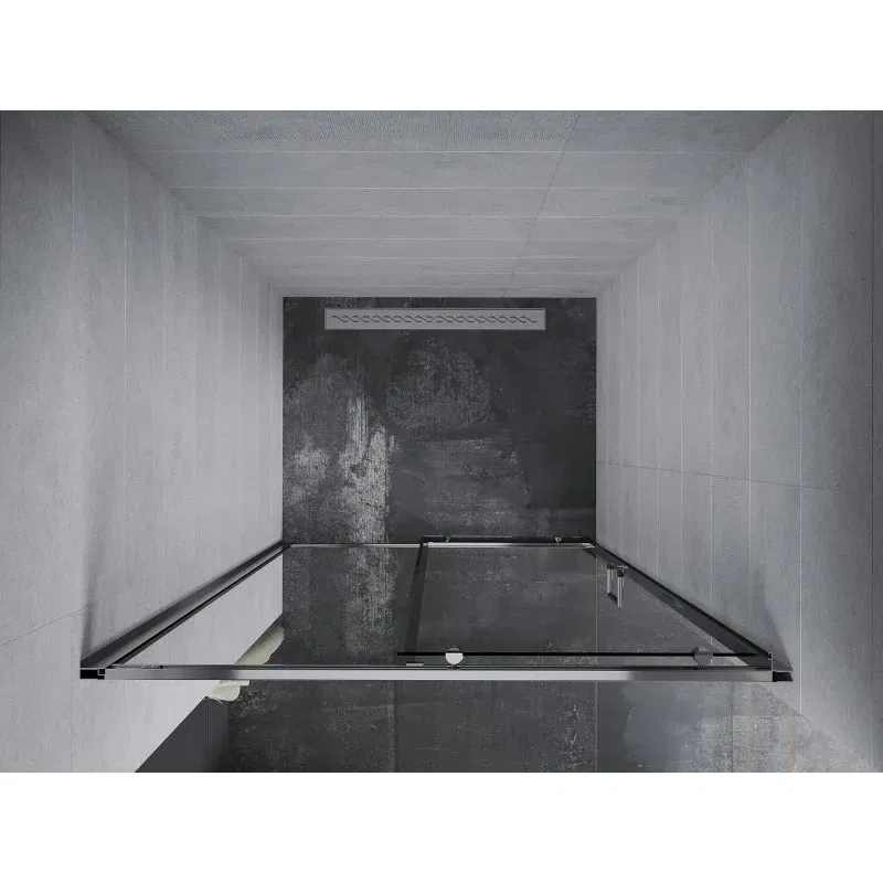 Mexen Apia portes de douche coulissantes 90 cm, transparentes, chrome - 845-090-000-01-00