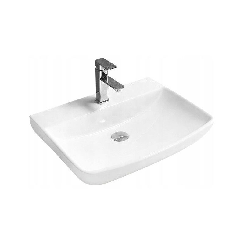 Mexen Lili opzetwastafel 60 x 47 cm, wit - 21136000