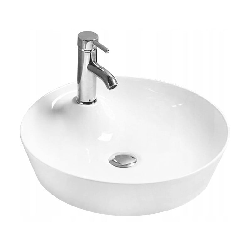Mexen Arlena opbouw wastafel 43 x 43 cm, wit - 21264300