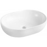 Mexen Viki opbouwwastafel 59 x 40 cm, wit - 21056000