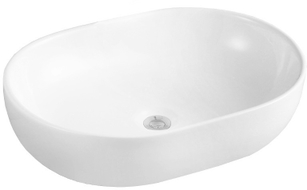Mexen Viki pealne paigaldusvalamu 59 x 40 cm, valge - 21056000