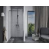Mexen Apia porte de douche coulissante 130 cm, transparent, chrome - 845-130-000-01-00