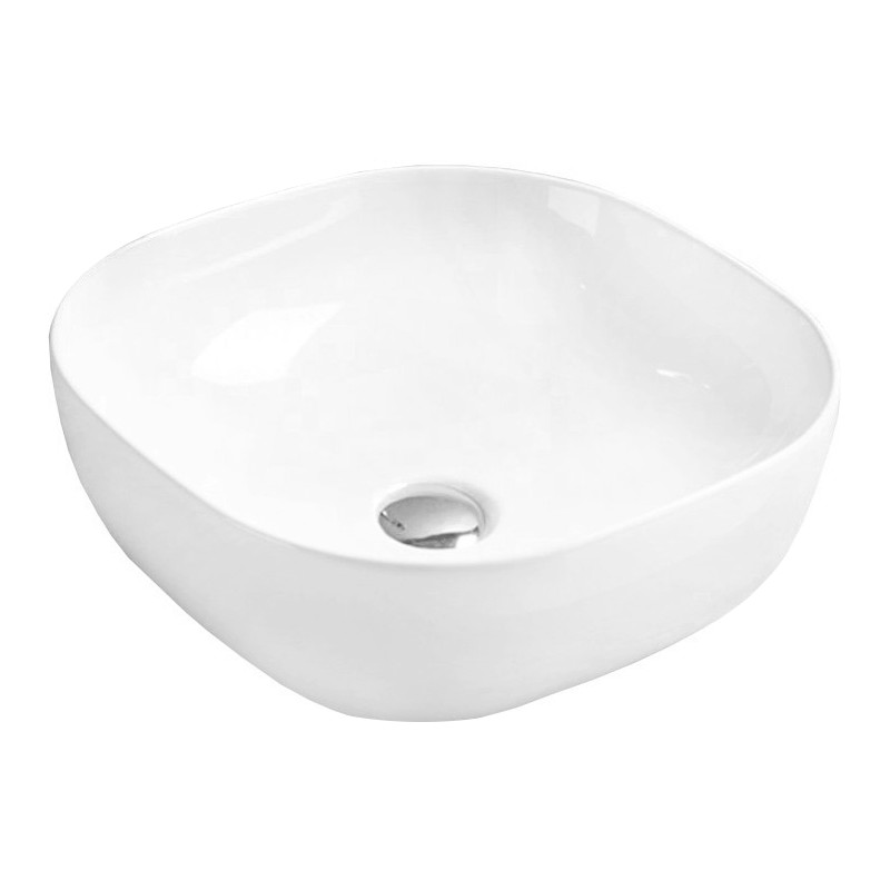 Mexen Vera lavabo à poser 42 x 42 cm, blanc - 21074100