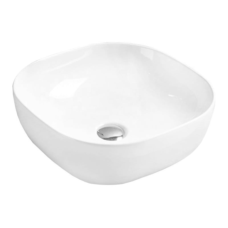 Mexen Vera lavabo de bancada 42 x 42 cm, branco - 21074100