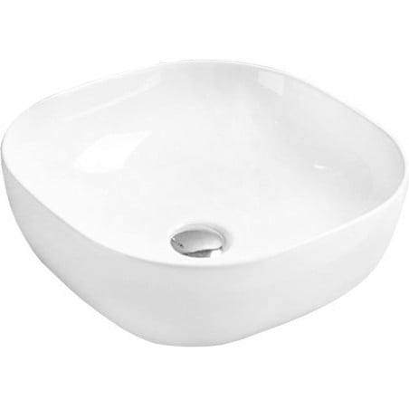 Mexen Vera lavabo de bancada 42 x 42 cm, branco - 21074100