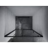 Porte de douche coulissante Mexen Apia 100 cm, transparent, noir - 845-100-000-70-00