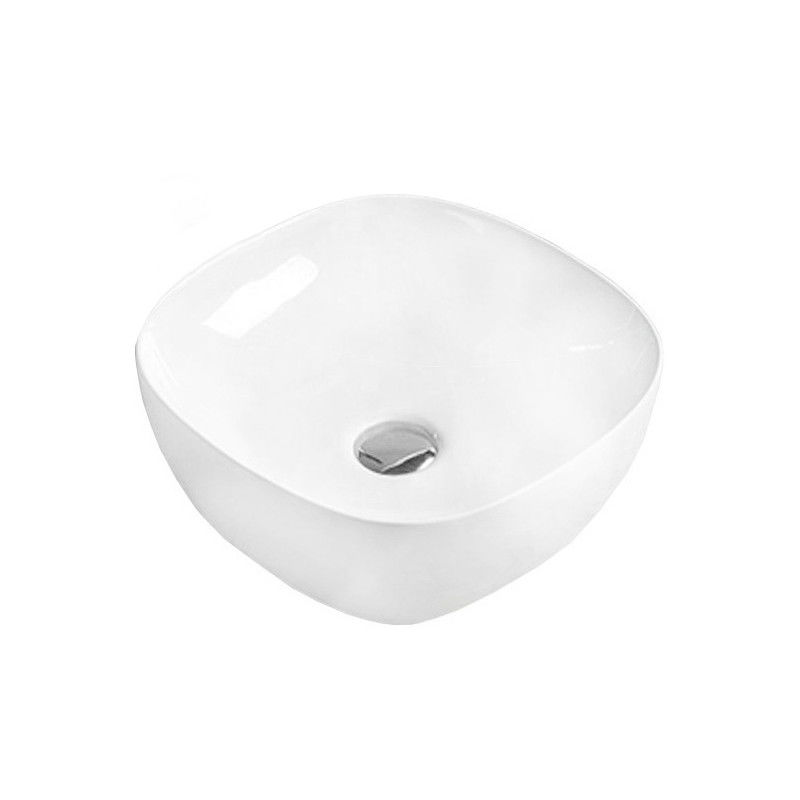 Mexen Sara lavabo da appoggio 37 x 37 cm, bianco - 21123700
