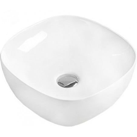 Mexen Sara lavabo sobre encimera 37 x 37 cm, blanco - 21123700