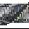 Mexen Apia Schiebetür-Duschwand 115 cm, transparent, schwarz - 845-115-000-70-00