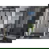Mexen Apia Schiebetür-Duschwand 115 cm, transparent, schwarz - 845-115-000-70-00