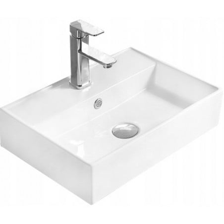 Mexen Blanca countertop washbasin 56 x 38 cm, white - 21105600