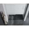Mexen Apia Schiebetüren für die Dusche 110 cm, Streifen, Chrom - 845-110-000-01-20